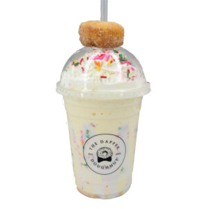 BIRTHDAY CAKE DOUGHNUT SHAKE